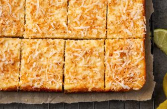 Coconut Lime Cheesecake Bars | Cookies and Cups